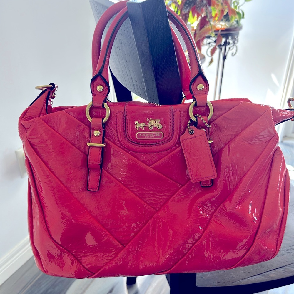 Pink Coach Satchel